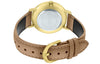 CASIODRESS Minimalistic Business quartz Watch Brown Analog