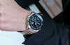 CASIOCasio Edifice Waterproof Analog-Digital Watch 'Silver Marine Blue'