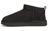 UGG(WMNS)  Classic Ultra Mini Fleece Lined Brown 'Black'