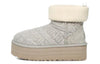 UGG(WMNS)  Classic Mini Platform Felted 'Grey'