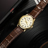 CASIOSports Quartz Waterproof Mens Gold Analog
