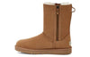 UGG(WMNS)  Classic Short Zip 'Light Brown'