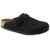 BirkenstockBoston Soft Footbed Suede Leather Sandals 'Black'