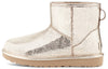 UGG(WMNS)  Classic Mini Metallic Sparkle 'Light Gold'
