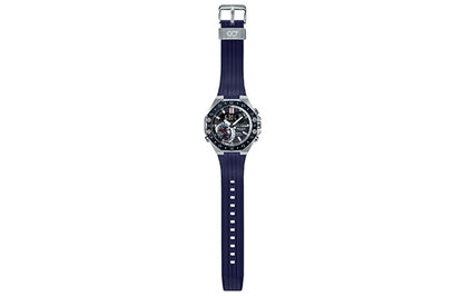 CASIOEDIFICE Limited Edition Solar Powered Sapphire Crystal Mens Blue Analog/Digital Combo