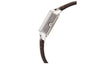 CASIOes Fashiones White/ Quartz Brown Analog