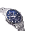 CASIOWaterproof EDIFICE Sapphire Crystal Blue Gradient Mens Blue Analog