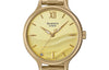 CASIOSEAWAVE Subject Fashion 3d Minimalistic Watch Sapphire Crystal Gradient Gold