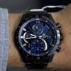 CASIOEDIFICE Waterproof Mens Black Analog