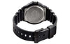 CASIOSports Waterproof Shockproof Mens Black/Orange Analog