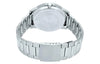 CASIOStainless Steel Strap Mens SilverBlack Analog