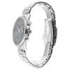 CASIOWaterproof EDIFICE Black DialSilver Strap Mens BlackSilver Analog/Digital Combo
