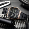 CASIOWaterproof Sports Shockproof Mens Black Digital