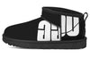 UGG(WMNS)  Classic Ultra Mini Broken Logo 'Black White'