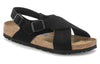 BirkenstockTulum Suede Leather Narrow Fit Sandals 'Black'
