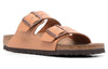 BirkenstockArizona Vegan Birko-Flor Birkibuc Sandals 'Pecan'