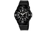 CASIOWaterproof Sports Black Analog