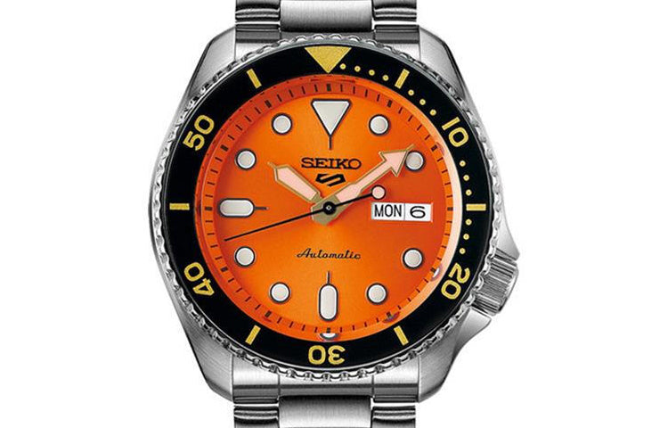 SEIKONo. 5 Japan Mechanical Sports 'Orange Silver'