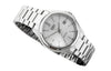 CASIOWaterproof Stainless Steel Strap Mens Silver Analog