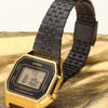 CASIOSTANDARD Series Classic Vintage Leisure Fashion Electronic Black Digital