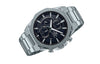 CASIOWaterproof Sports EDIFICE Solar Powered Mens Black Analog