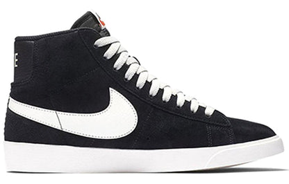 Nike(WMNS)  Blazer Mid Vintage Suede 'Black'