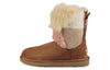 UGG(WMNS)  Classic Short Patchwork Fluff