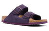 BirkenstockArizona Soft Footbed Suede Leather Narrow Fit Sandals 'Wine'