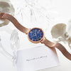 CASIOWaterproof SHEEN Quartz Sapphire Crystal Rose Gold Analog