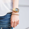 CASIOMale YOUTH Japan / South Korea Fashion Waterproof Mens Gold Digital