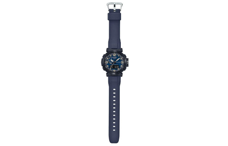 CASIOWaterproof Sports Shockproof Solar Powered Quartz Mens Blue Analog