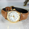 CASIOQuartz Waterproof Brown Analog