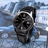 CASIOMen's  DRESS Series Minimalistic Small Business Casual Watch Mens Black Analog