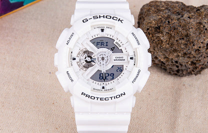 CASIOG-Shock Analog-Digital 'White'