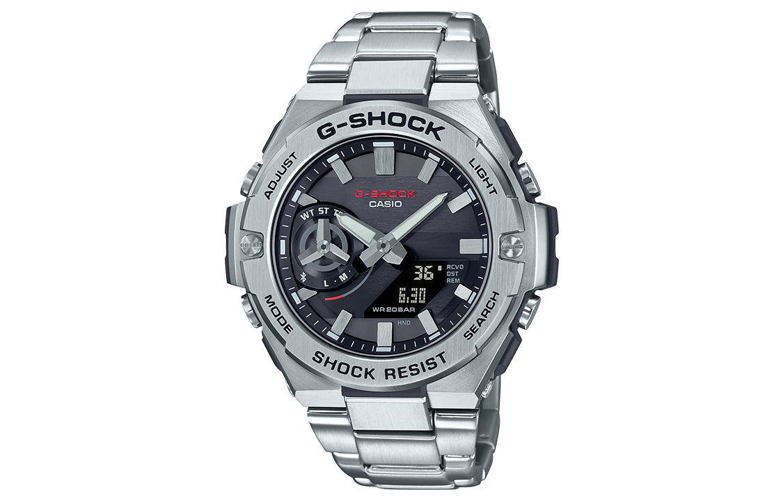 CASIOG-Shock G-Steel 'Black Silver'