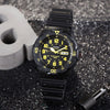CASIOWaterproof Sports Quartz Mens Black Analog
