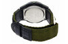 CASIOWaterproof Sports Shockproof Mens Army Green Analog/Digital Combo