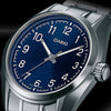 CASIOCasio Dress Minimalistic Retro Business Analog Watch 'Blue Metallic Silver'