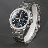 CASIOWaterproof EDIFICE Sapphire Crystal Mens Black Analog