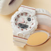 CASIOG-Shock Analog-Digital 'White'