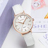 CASIOSHEEN Quartz Waterproof Sapphire Crystal White Analog