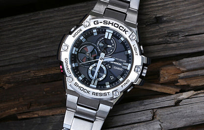 CASIOG-Shock G-Steel 'SIlver Black'