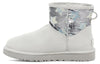 UGG(WMNS)  Classic Mini Sequin Stars 'Grey White'