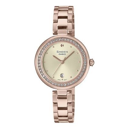 CASIO(WMNS)  Analog 'Sapphire Crystal Rose Gold'