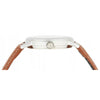 CASIOCasio Dress Analog Watch 'Brown Silver White'
