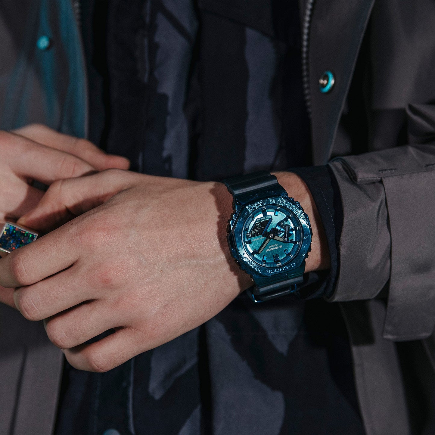 CASIOG-Shock Analog-Digital 'Blue'