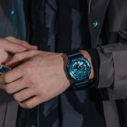 CASIOG-Shock Analog-Digital 'Blue'