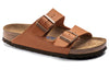 BirkenstockArizona Soft Footbed Birko-Flor 'Ginger Brown'