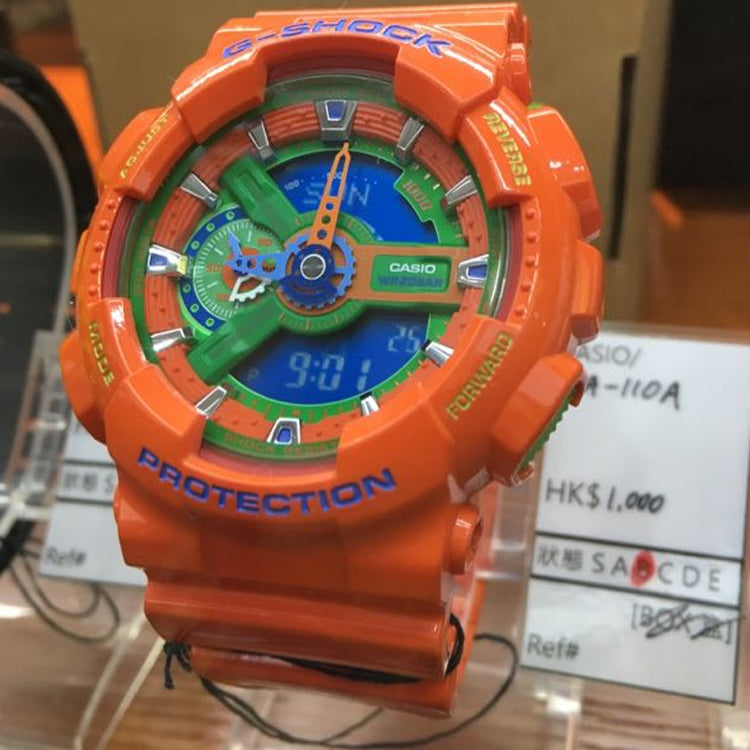 CASIOG-Shock Analog-Digital 'Orange'
