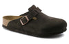 BirkenstockBoston Soft Footbed Regular 'Suede Mocha'